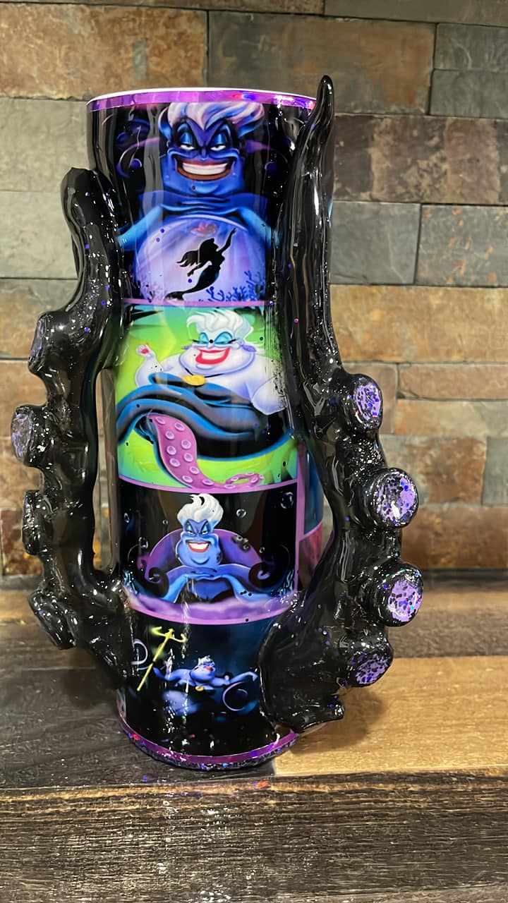 custom Ursula tumbler