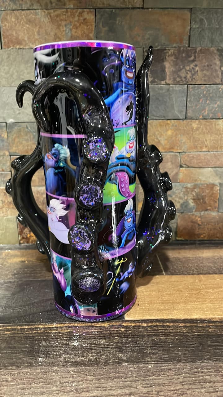 custom Ursula tumbler