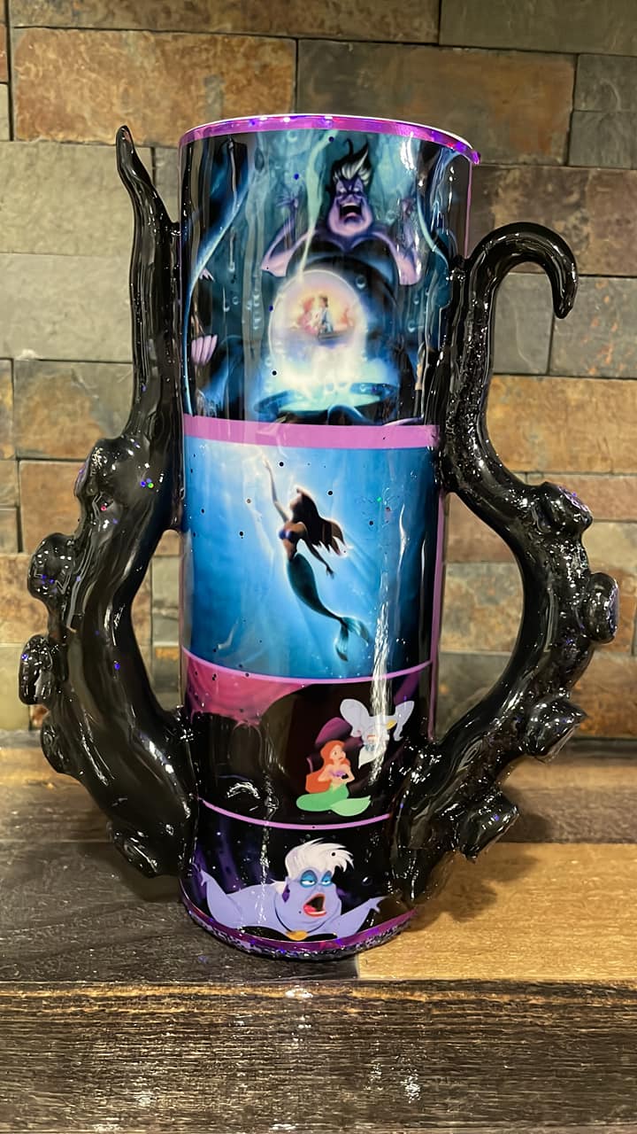 custom Ursula tumbler