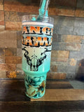 Custom ombré 30 oz tumbler