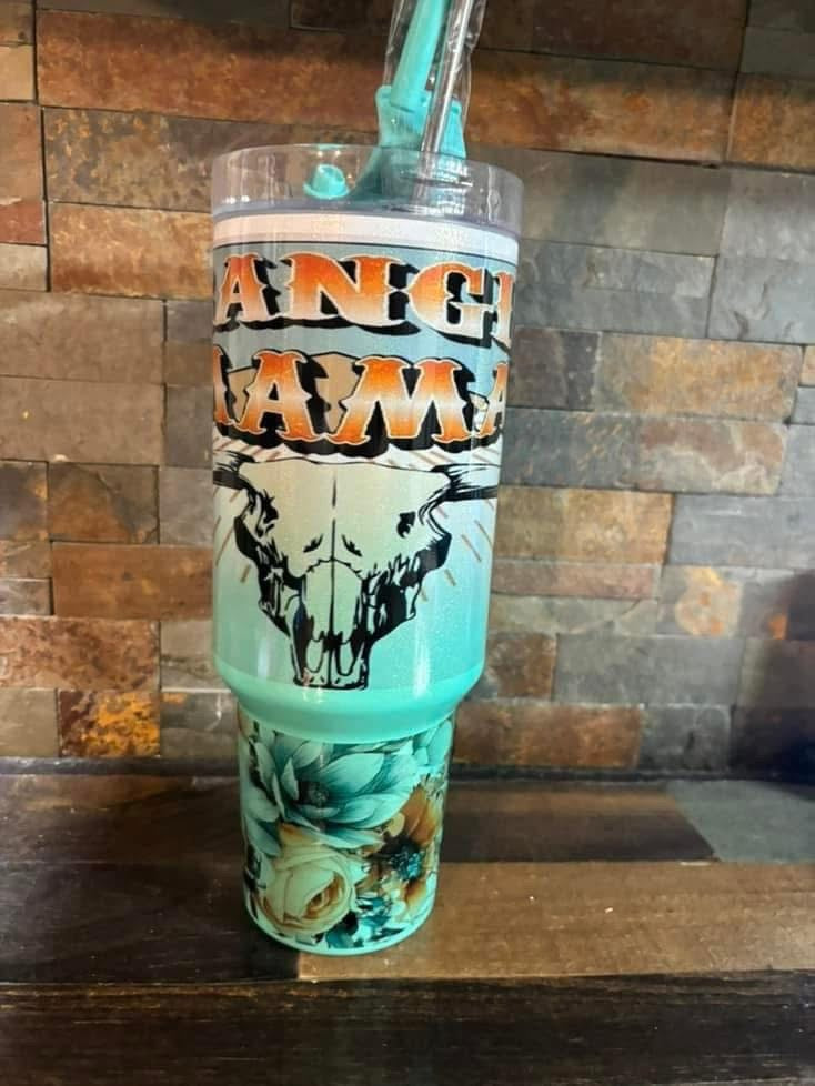 Custom ombré 30 oz tumbler
